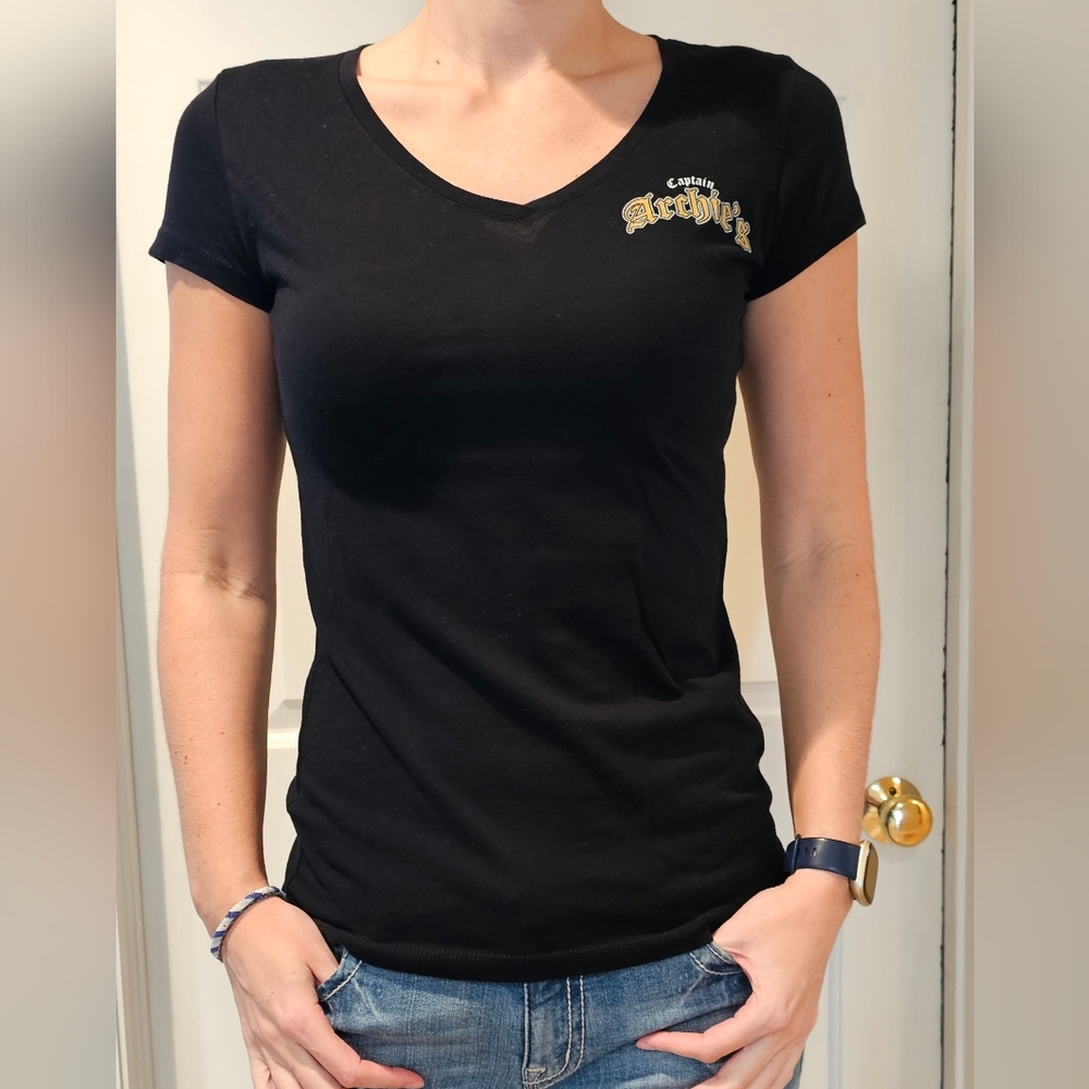 Black Women's Harley-Davidson T-Shirt in Large